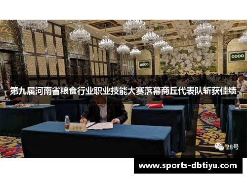 第九届河南省粮食行业职业技能大赛落幕商丘代表队斩获佳绩
